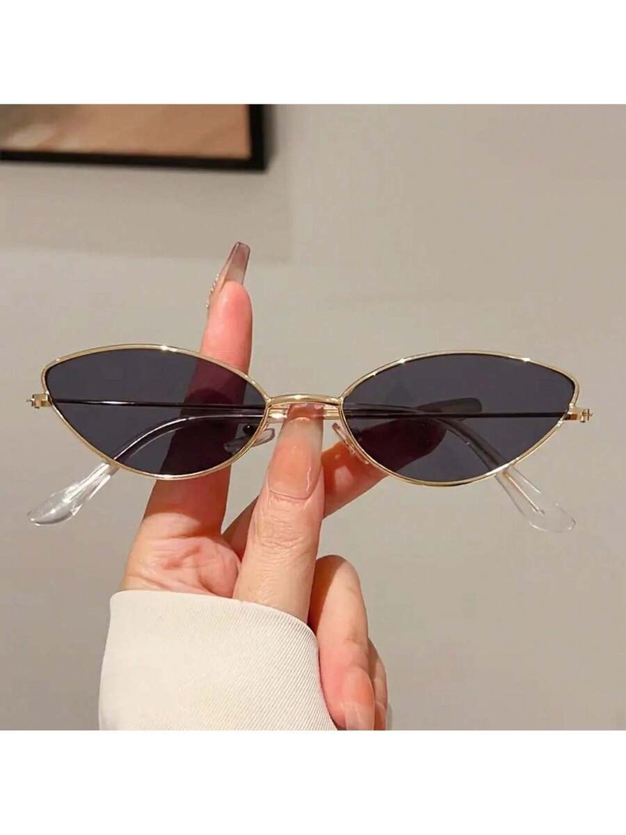 1 ペア女性新しいキャットアイモデルファッションメガネ絶妙な - Sunglasses Cat Eye のレビューと価格