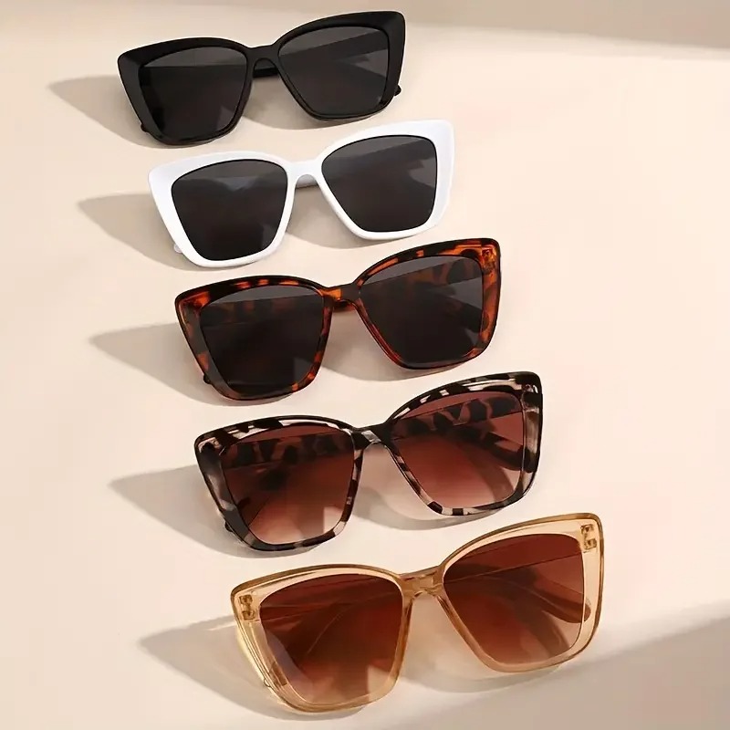 5 個の女性用ヴィンテージキャットアイサングラス、プラスチッ - Sunglasses Cat Eye のレビューと価格