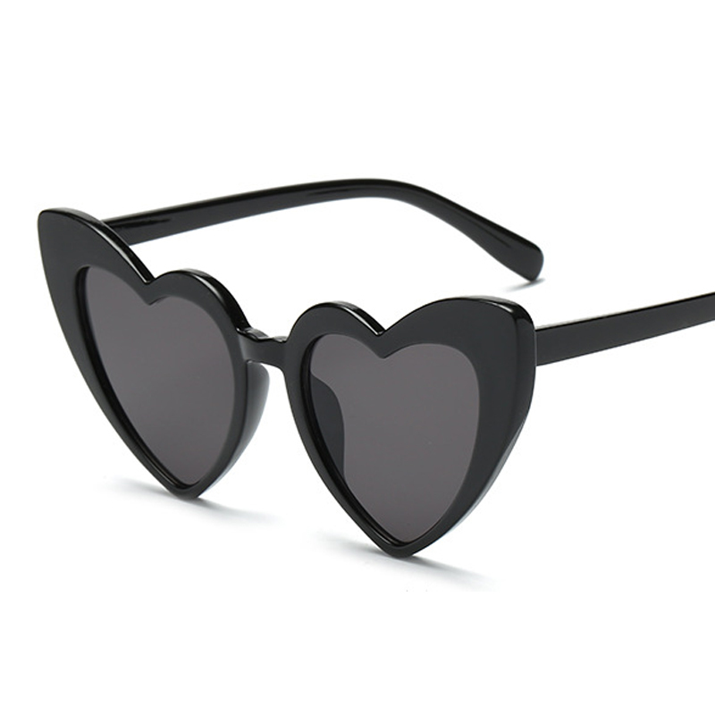 ラブハートキャットアイサングラス女性ヴィンテージクリスマスギ - Sunglasses Cat Eye のレビューと価格